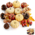 Fall Harvest Pumpkin Bowl Filler Set (23 Pieces)