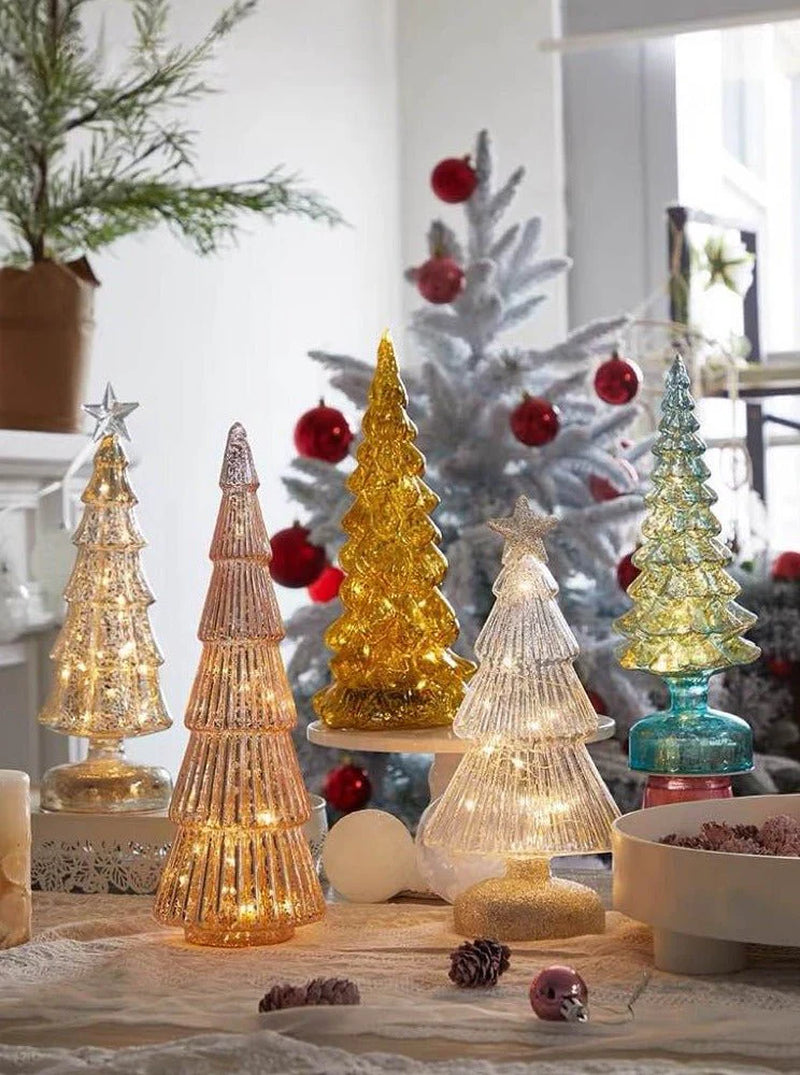 Sparkling LED Christmas Tree Table Centerpiece