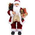 Standing Santa Claus Figurine with Presents & Gift Bag, 24 Inch