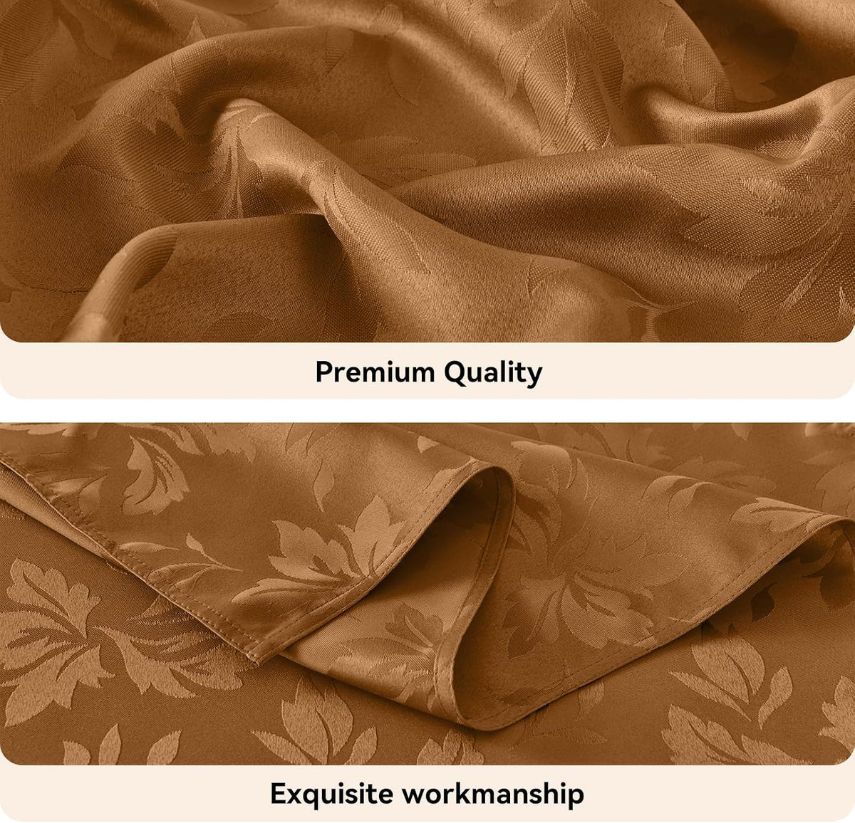 Fall Jacquard Rectangle Tablecloth, Thanksgiving Dining Decor