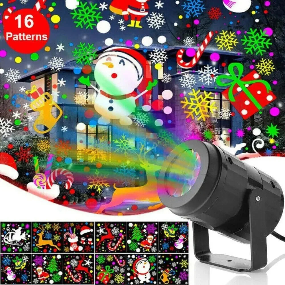 Snowflake Projector Light for Outdoor Christmas Decor