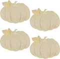 Pumpkin-Shaped Fall Placemats (Set of 4)