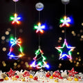 Christmas Window Lights: Star, Bell & Tree