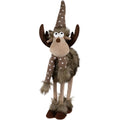 Standing Christmas Moose Figure, 19 Inch