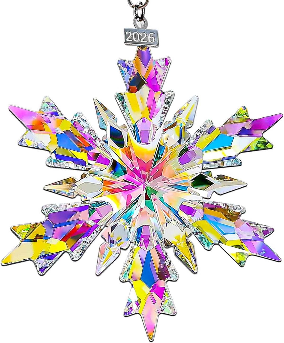 Crystal Snowflake Christmas Ornament