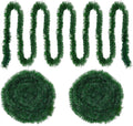 Artificial Pine Christmas Garland, 100 ft Total (Two 50 ft Strands)