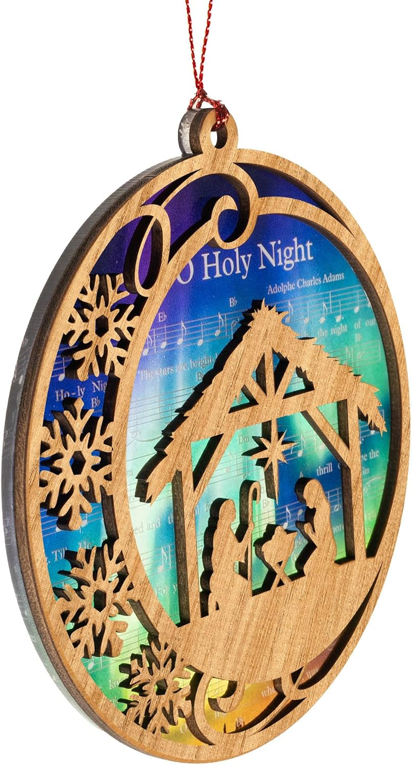Christmas Nativity Ornament 2026 - Christian Christmas Ornaments - Religious Christmas Ornaments - Christmas Ornaments - Christian Christmas Decor - Christmas Decoration