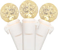 Warm White LED Berry Christmas Lights, 50 Count, 15.9 ft