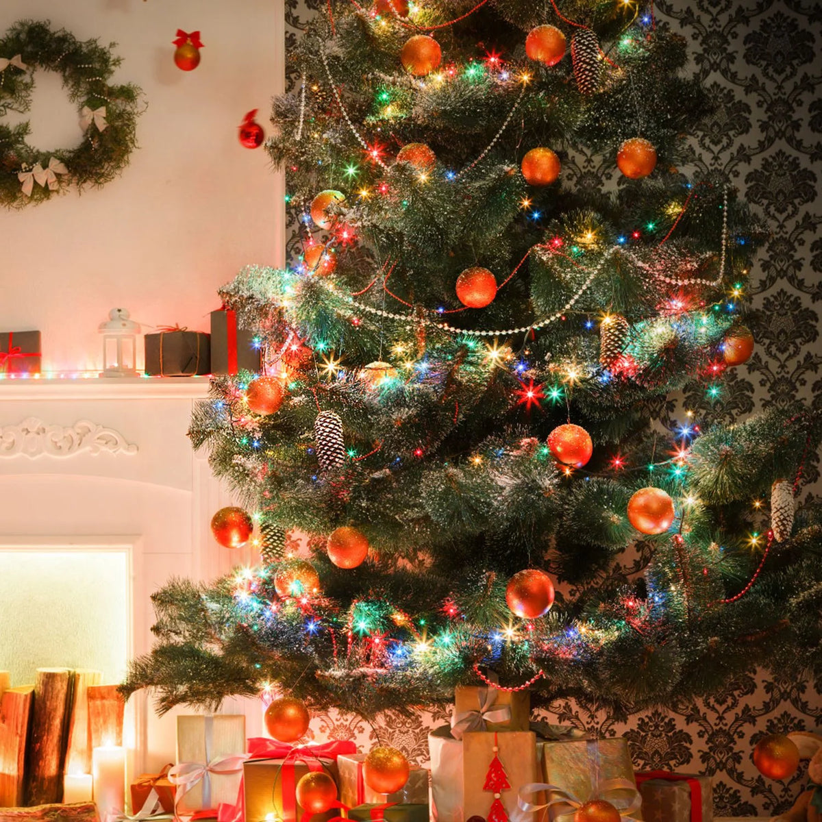 Outdoor Christmas String Lights with Remote, 1000 LED, 330 ft